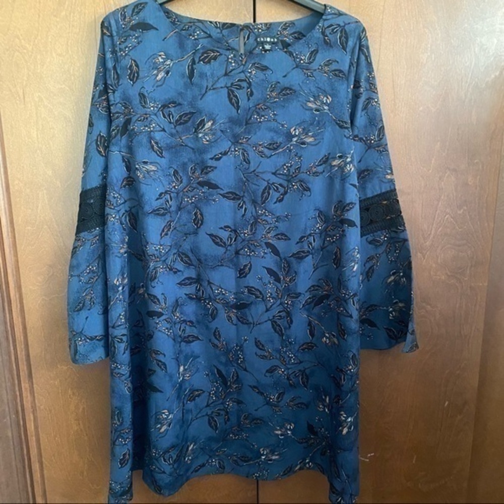 Cloah Boho Vibe Slipover Dress Lg